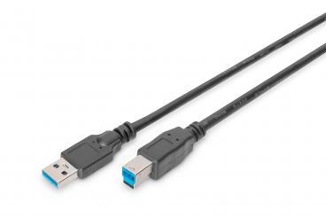 USB-A – USB-B Anschlusskabel, 1,8m 