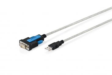 USB 2.0 auf RS232 Adapterkabel, 1,8 m, integrierter FTDI-Chipsatz 