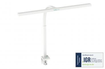 LED Desk Lampe - 80cm, 2400lm, 16W, Weiß 