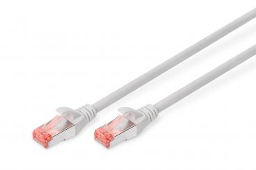 CAT 6 S/FTP Patchkabel, 0,5 m, Grau 