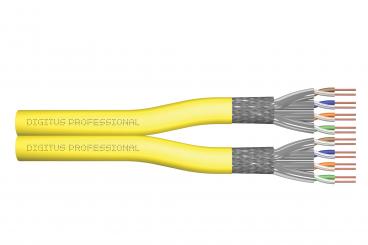 CAT 7A S/FTP, Datenkabel - Verlegekabel, 500 m, Duplex, Dca-s1a d1 a1 , GHMT PVP zertifiziert 
