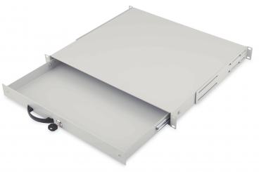 Abschließbare Schublade für 482,6 mm (19") Netzwerk- und Serverschränke, 1HE 