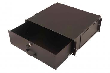 Abschließbare Schublade für 482,6 mm (19") Netzwerk- und Serverschränke, 3HE 