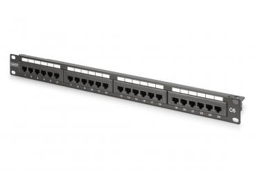 CAT 6, Klasse E Patch Panel, ungeschirmt 