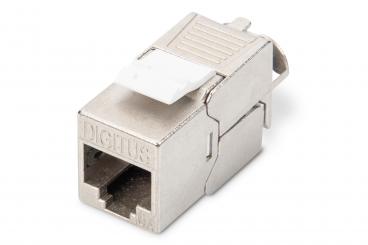 CAT 6A Keystone Modul, geschirmt, werkzeugfreier Montageanschluss 