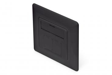 Frontplatte und Einbaurahmen für Multimedia / Keystone Module 