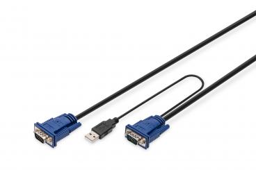 KVM-Kabel USB für KVM-Konsolen 