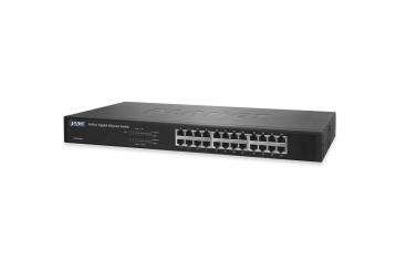 24-Port Gigabit Switch, 19 Zoll, Unmanaged 