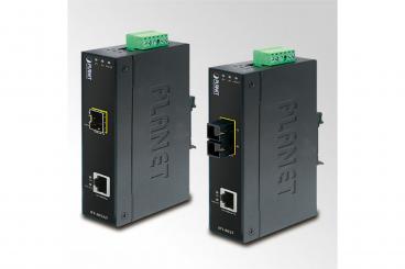 Industrial Fast Ethernet Medienkonverter RJ45 / SC, 15km 